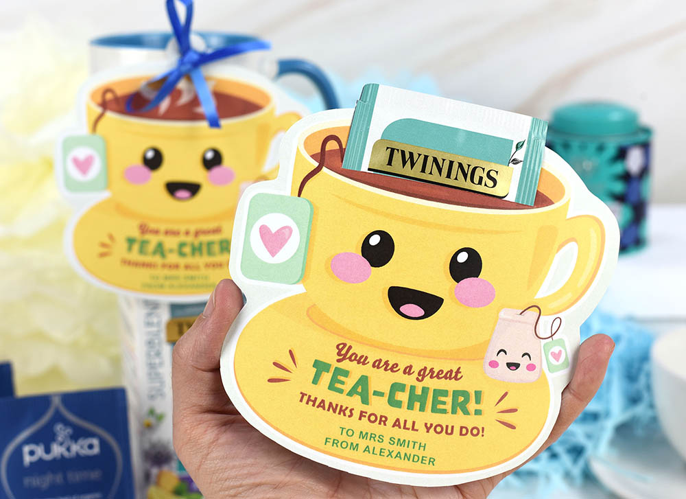 printable tea tag for teacher appreciation gift